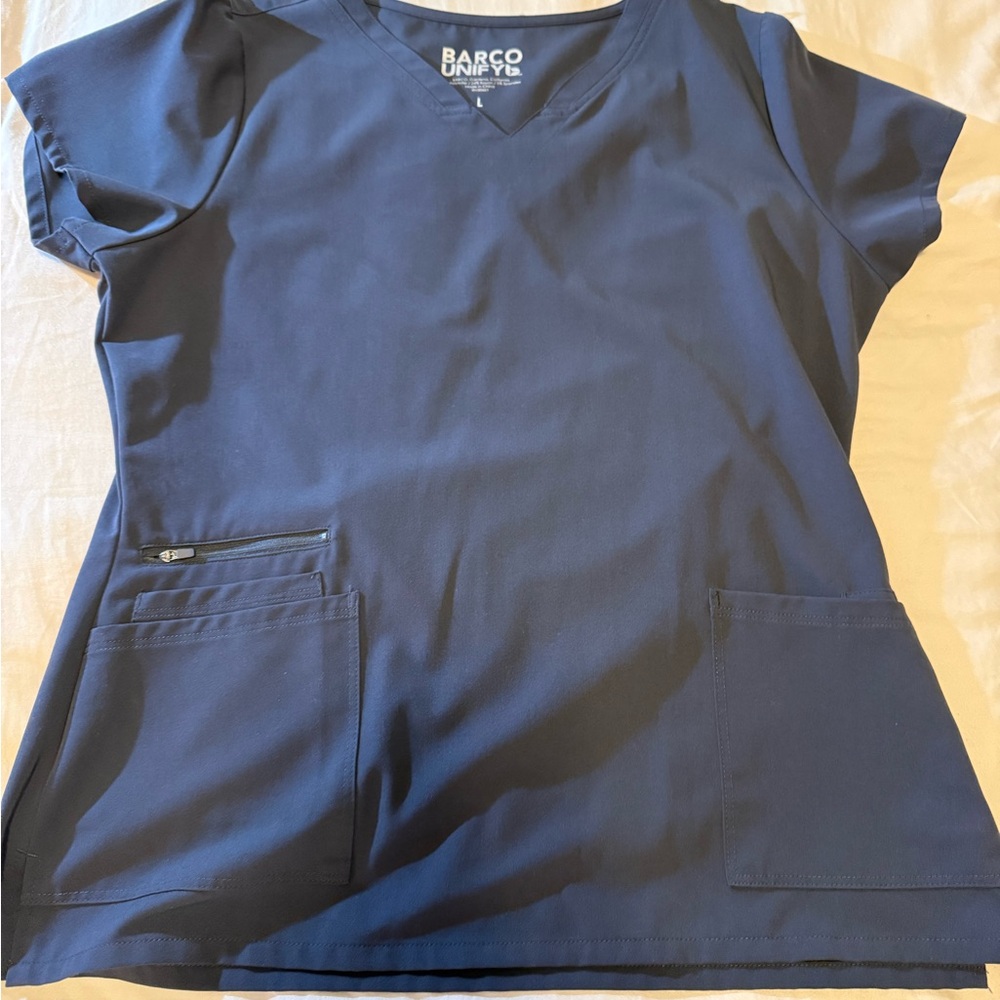 Barco Uniforms Women's Short Sleeve Navy Tee